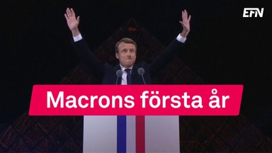 Så blev Macrons första år
