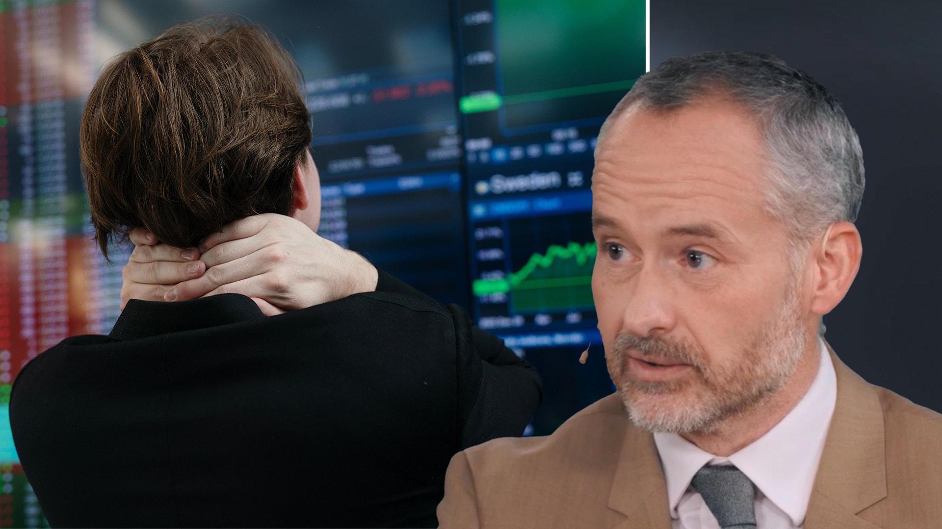 Esbjörn Lundevall på SEB om de röda siffrorna på börsen.