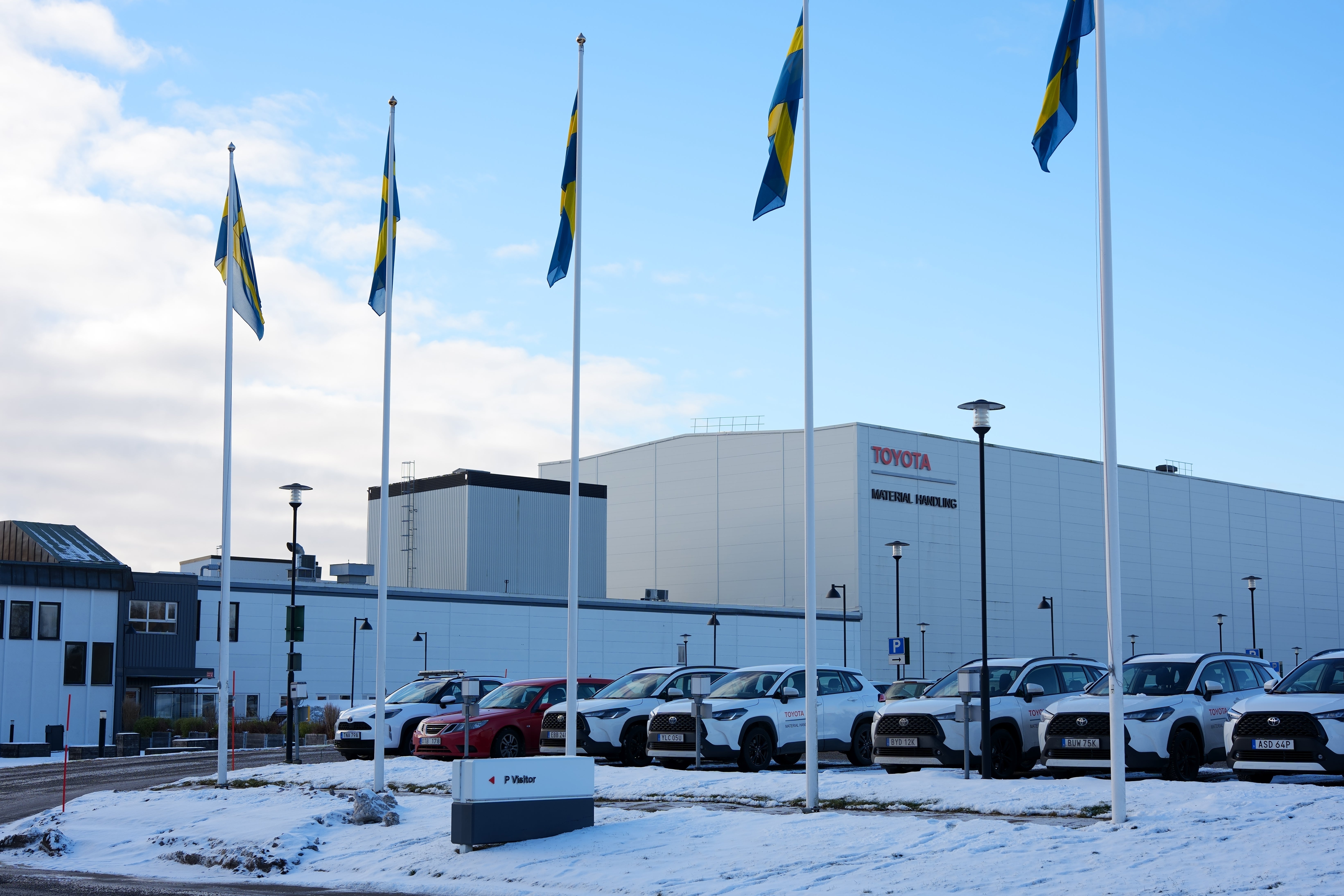 Nya Toyota-fabriken. 