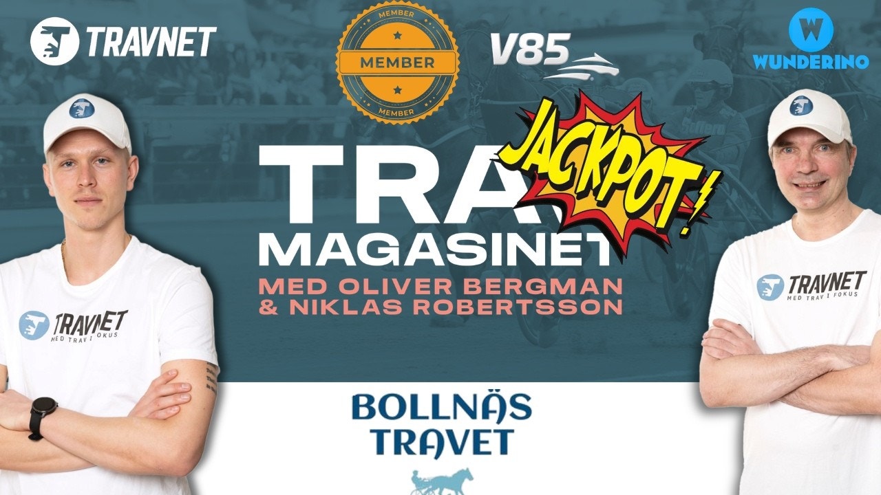 Jackpot: Oliver lyfter ett tungt drag i V85–8