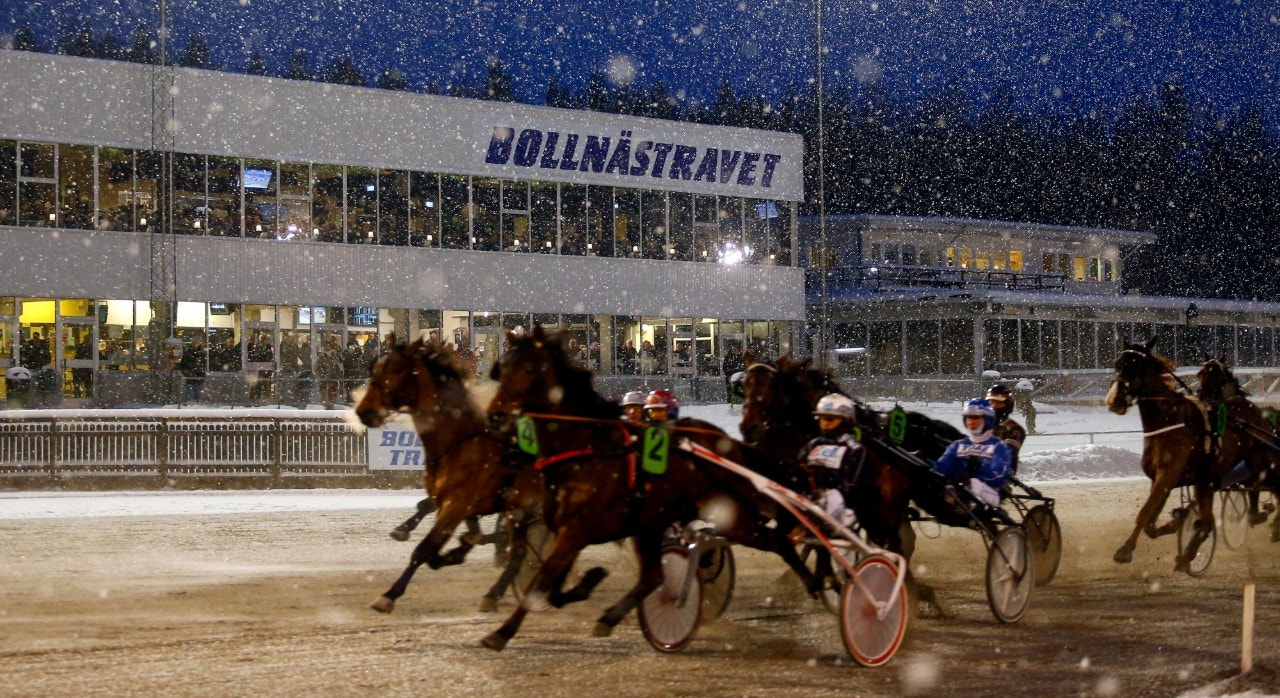 Fredagens lunchtävlingar i Bollnäs tvingas att ställas in. Genrefoto: Hanold, ALN