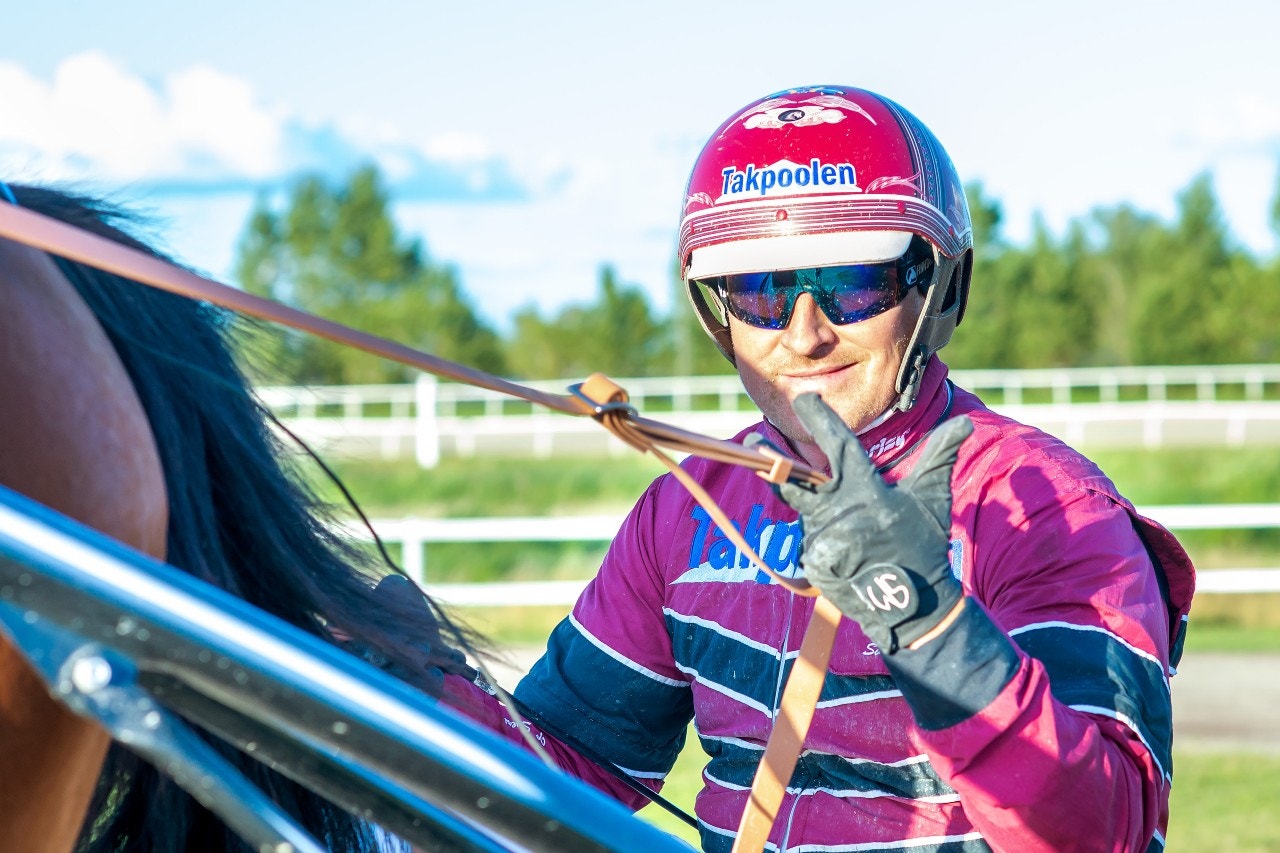Johan Svensson har en ny vinnare. Foto: Mikael Rosenquist, ALN