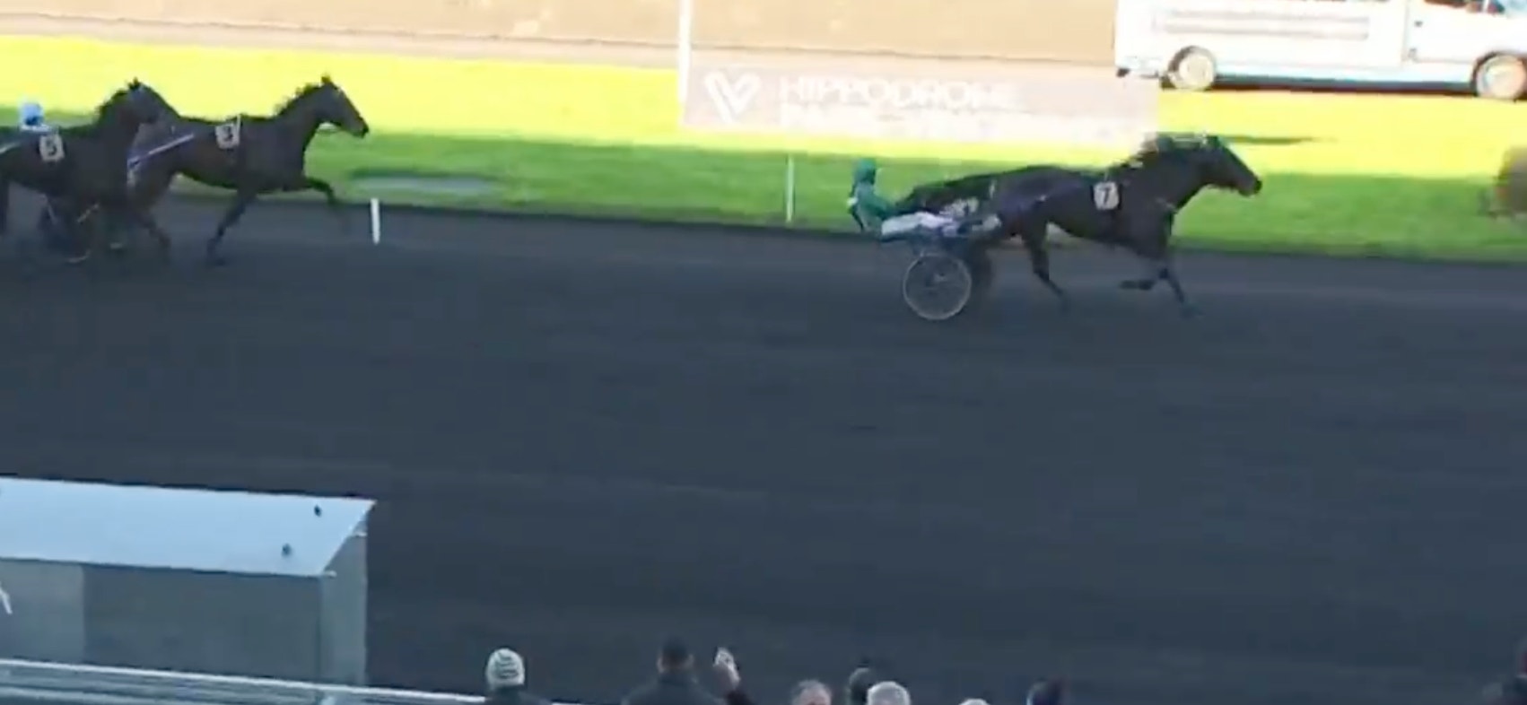 Westholm seger på Vincennes