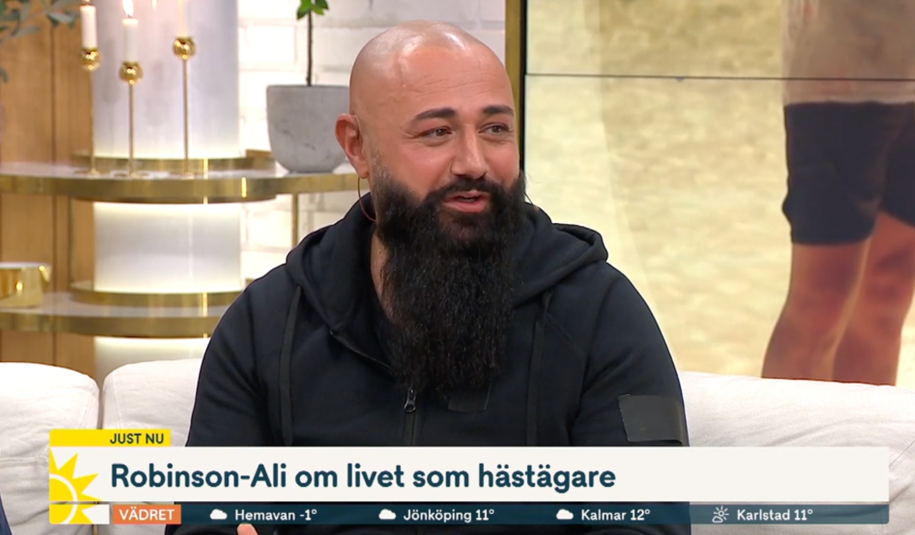 Robinson-Ali drömmer om att vinna travlopp