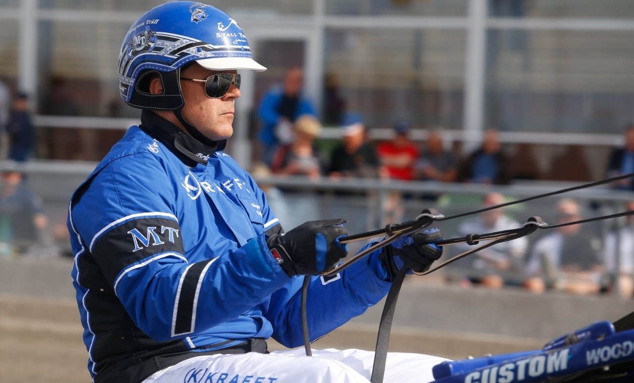 Magnus Träff har två outsider-drag på Umåker. Foto: Hanold, ALN