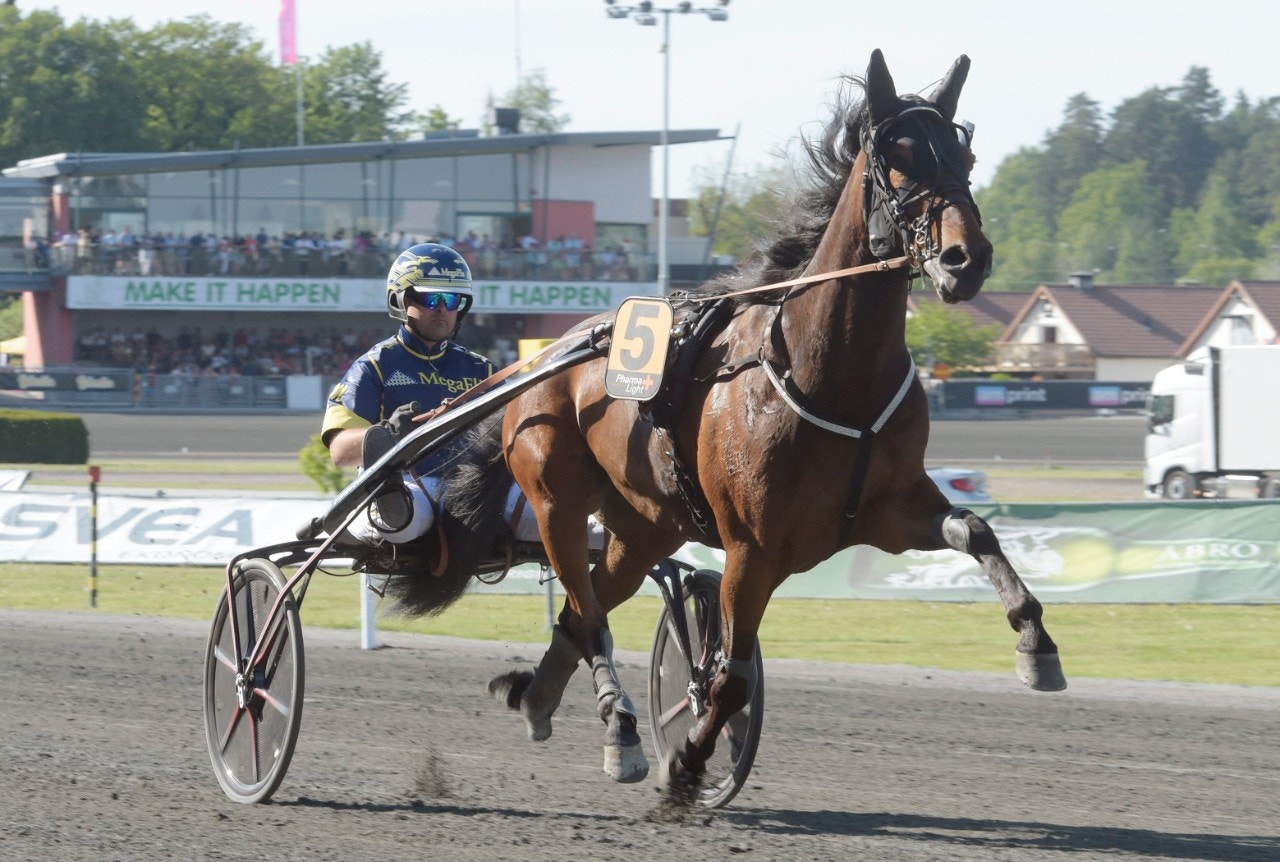 Floris Baldwin imponerade stort på Sörlandet. Foto: Leif Norberg, ALN