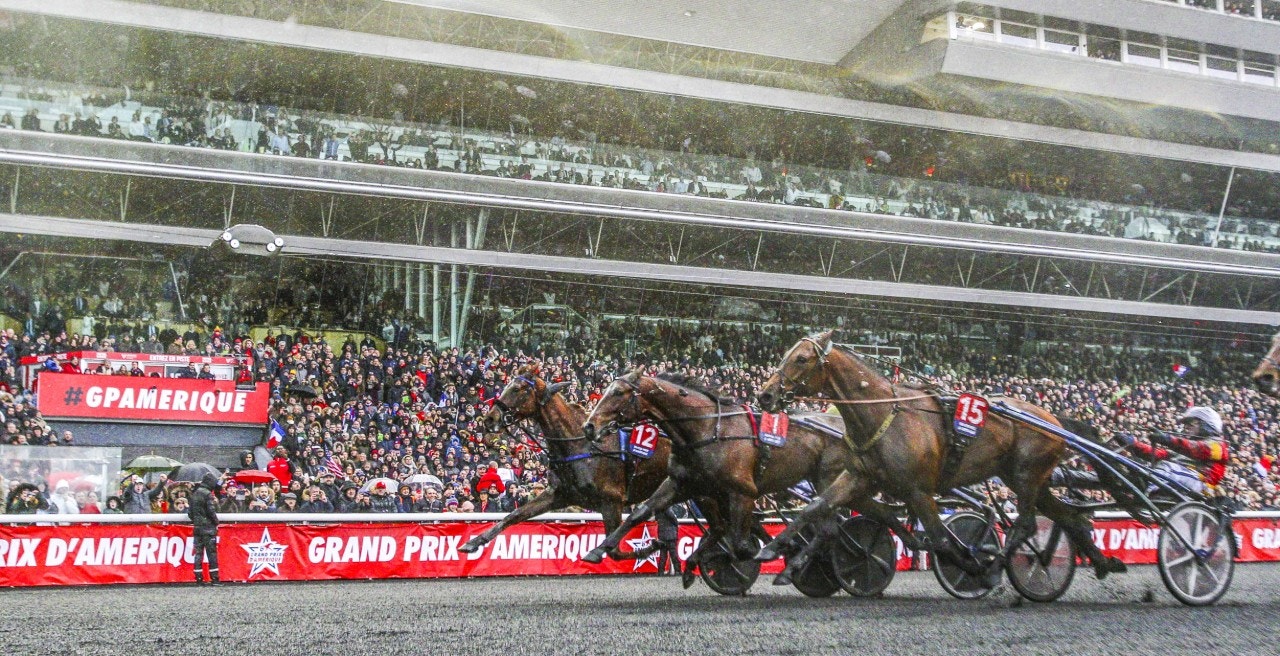 Tävlingarna på Vincennes i veckan tvingas att flyttas. Genrefoto: Icon Sport, Scoop Dyga/Bildbyrån