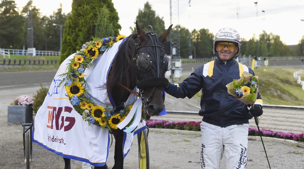 Milligan's School och Ulf Eriksson - gjorde repris på 2018 i Sundsvall Open Trot. Foto: Christer Norin, ALN