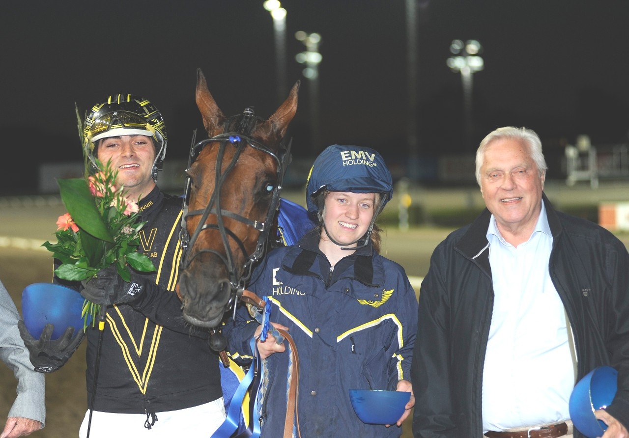 Derby-tvåan Ferrari Sisu är med i Gulddivisionen på Färjestad. Foto: Jörgen Tufvesson, ALN