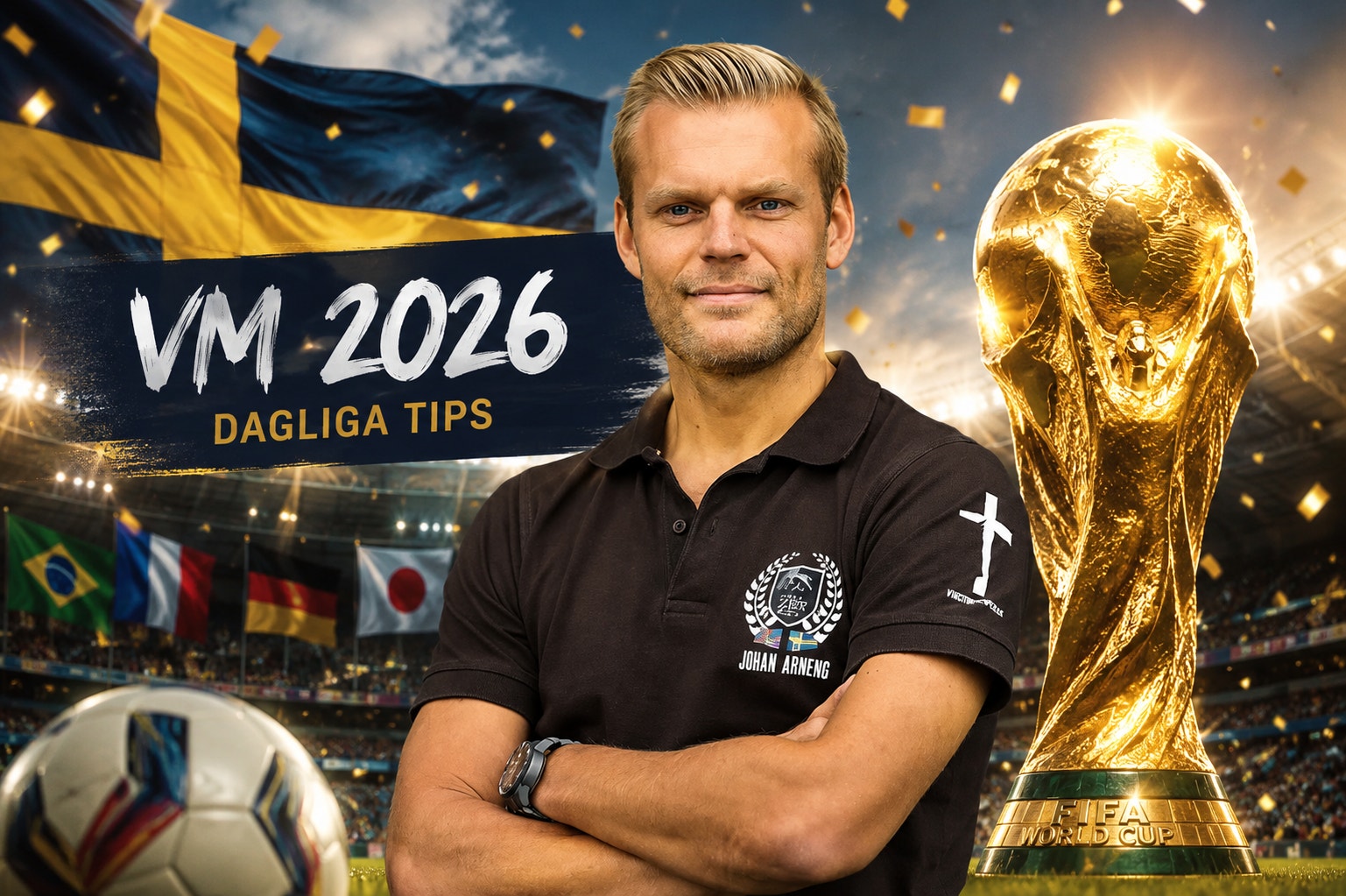 Succéexperten Arneng tippar VM – så går det för Sverige