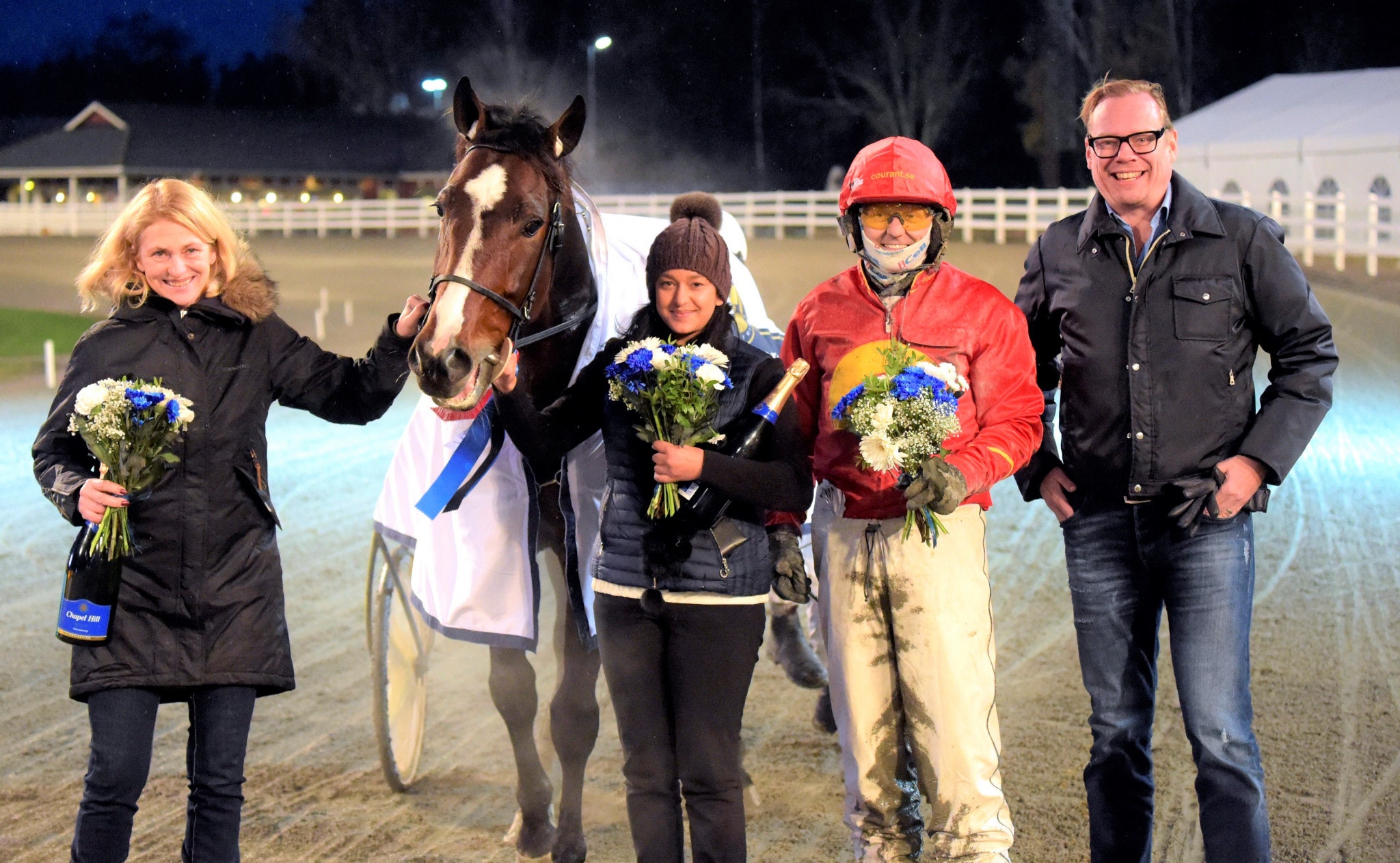 Disco Volante blev den tolfte hästen i Elitloppet. Där blir det med Jorma Kontio i sulkyn. Foto: ALN
