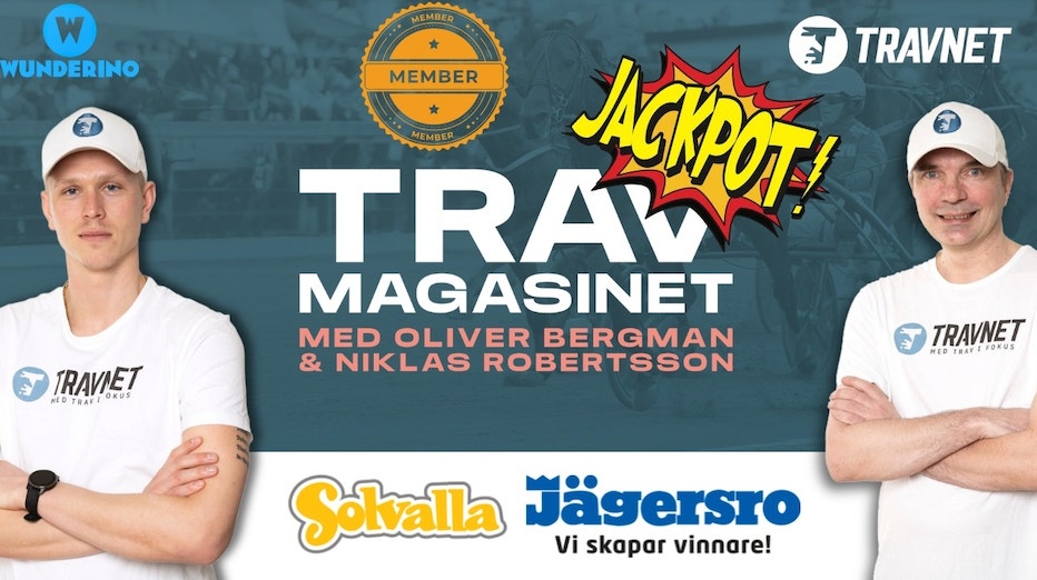 Oliver lyfter ett starkt drag i V86–2