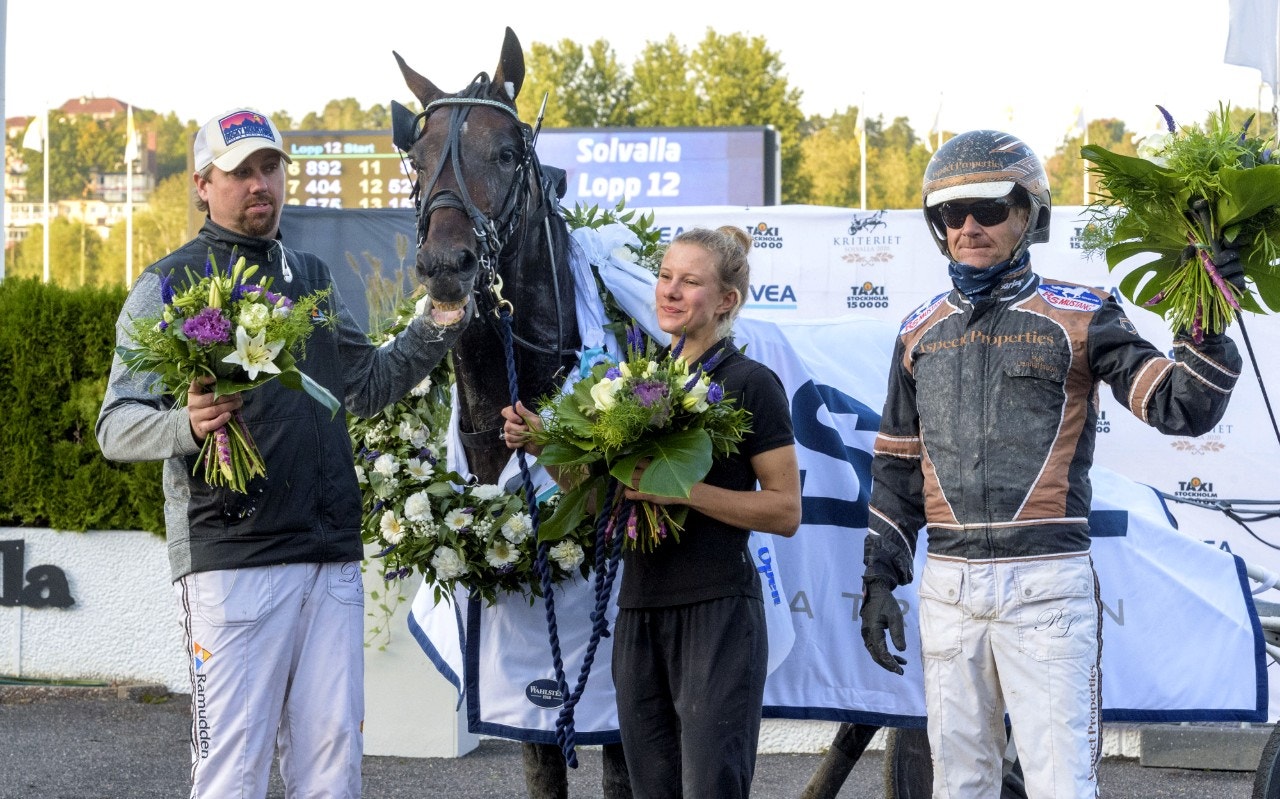 Daniel Redén i huvudrollen ännu en gång - sedan det blivit dubbelseger i STL Open. Foto: Tommy Andersson, ALN
