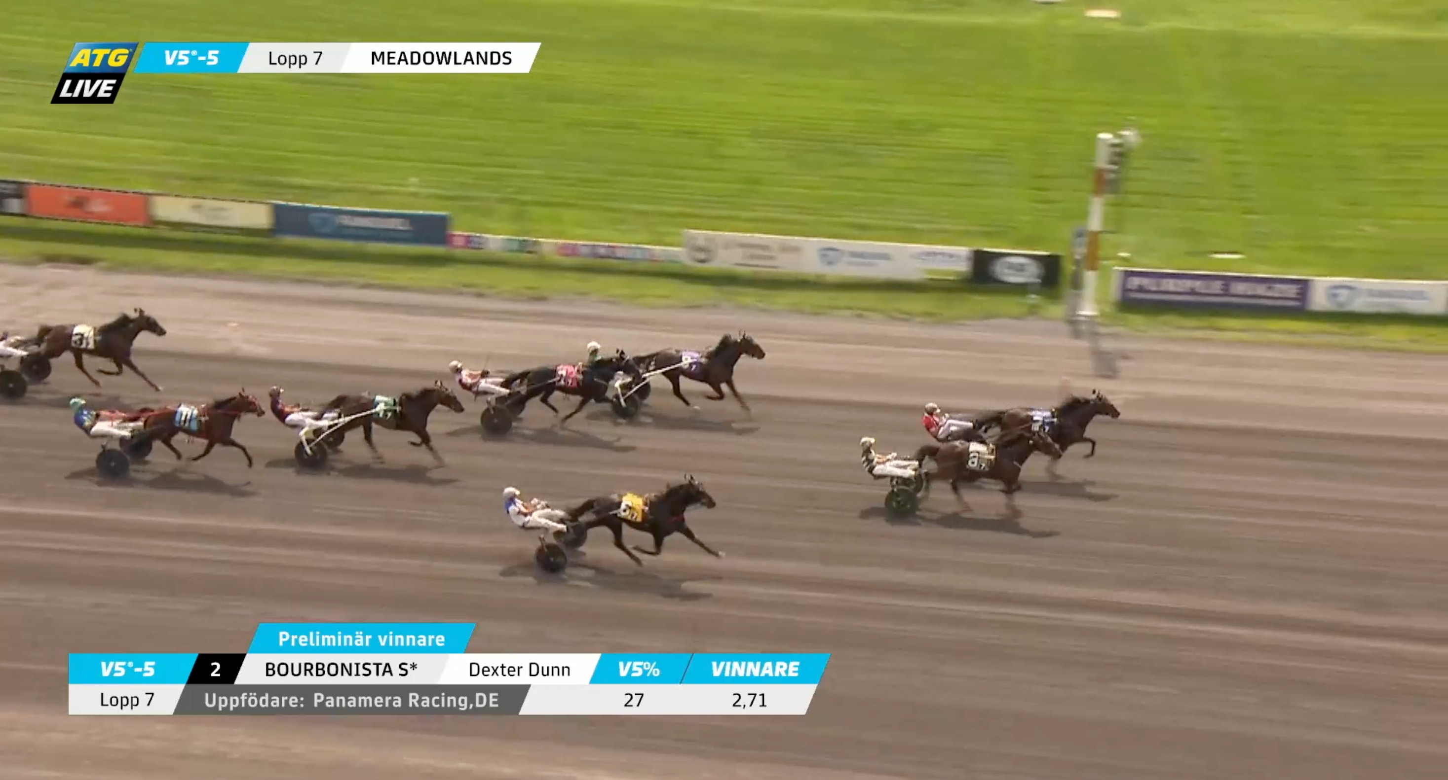 Svenskduellen över upploppet – på 1.08,2