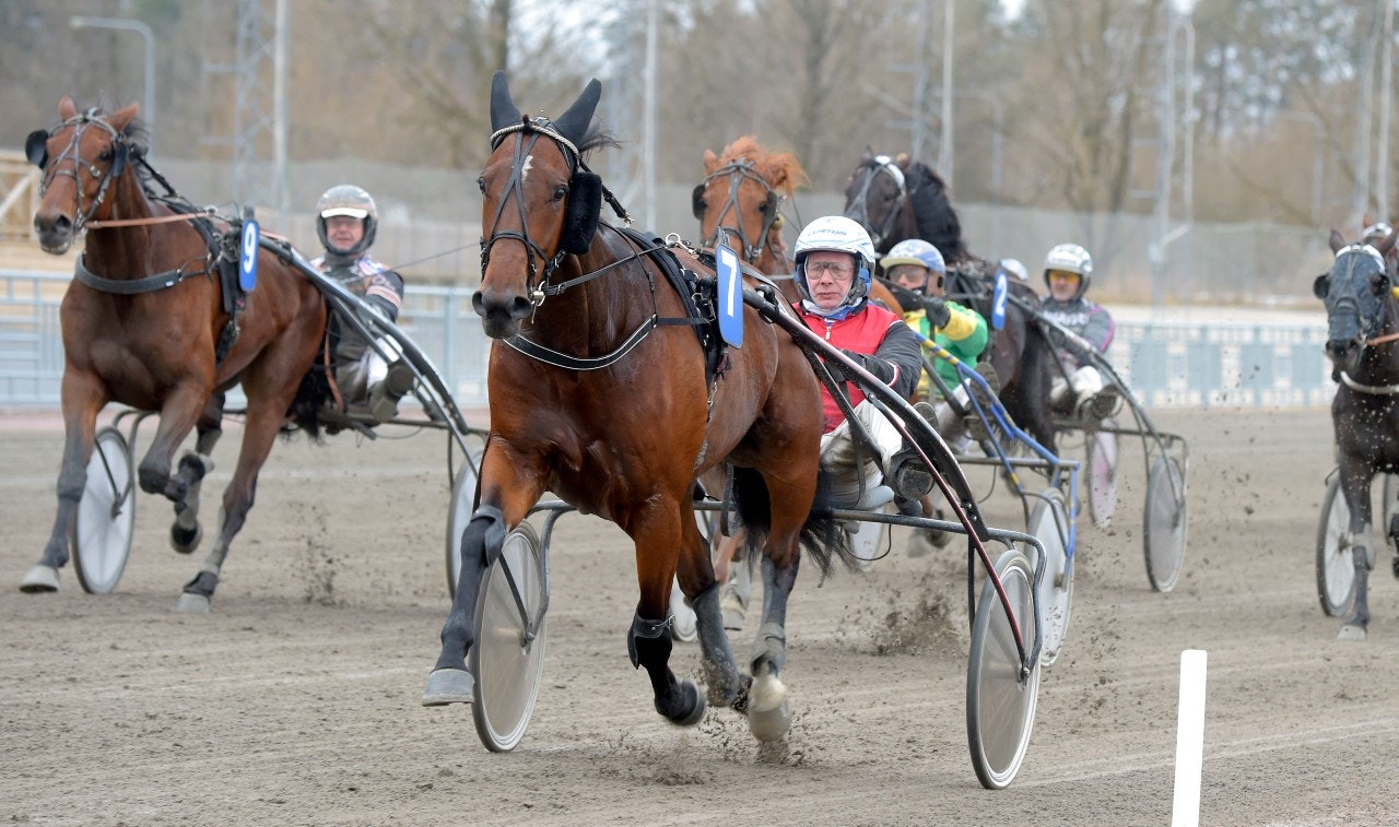 Indy Lane - en spetsvinnare i kväll. Foto: Martin Langels, ALN
