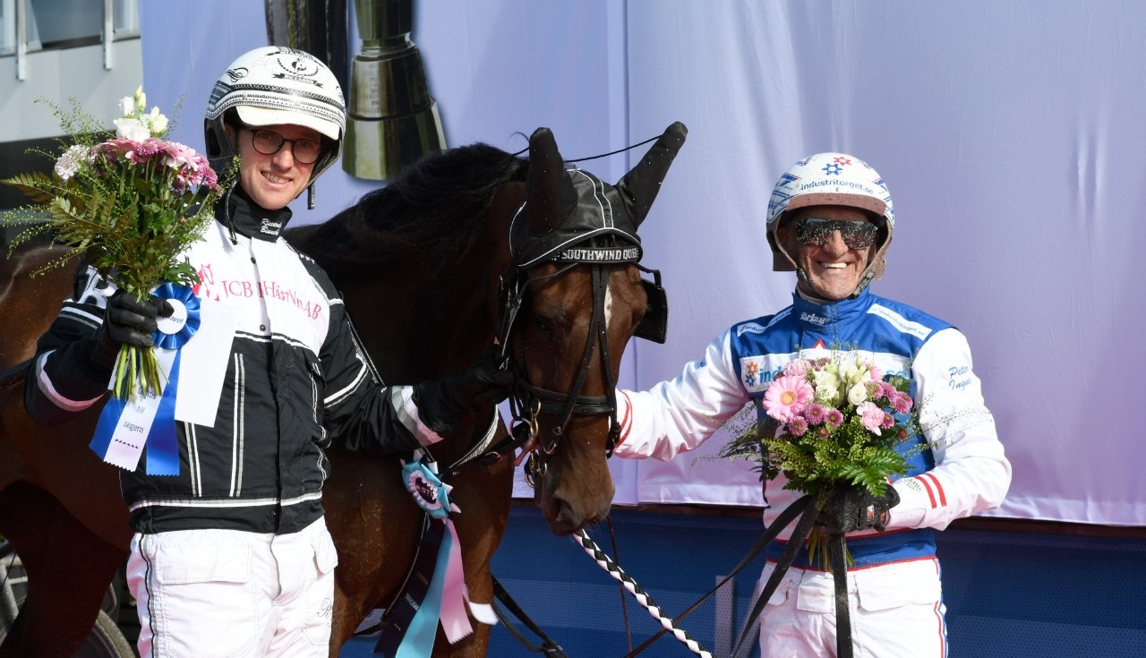 Jägersro 11 augusti: Nu sitter hon inte fast