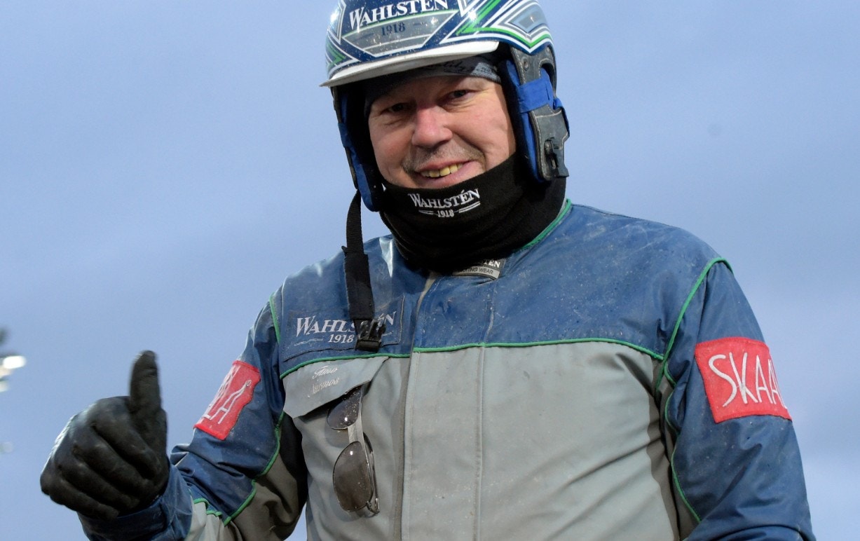 Timo Nurmos tränar Urlo dei Venti sedan ett par månader tillbaka. Foto: Martin Langels, ALN