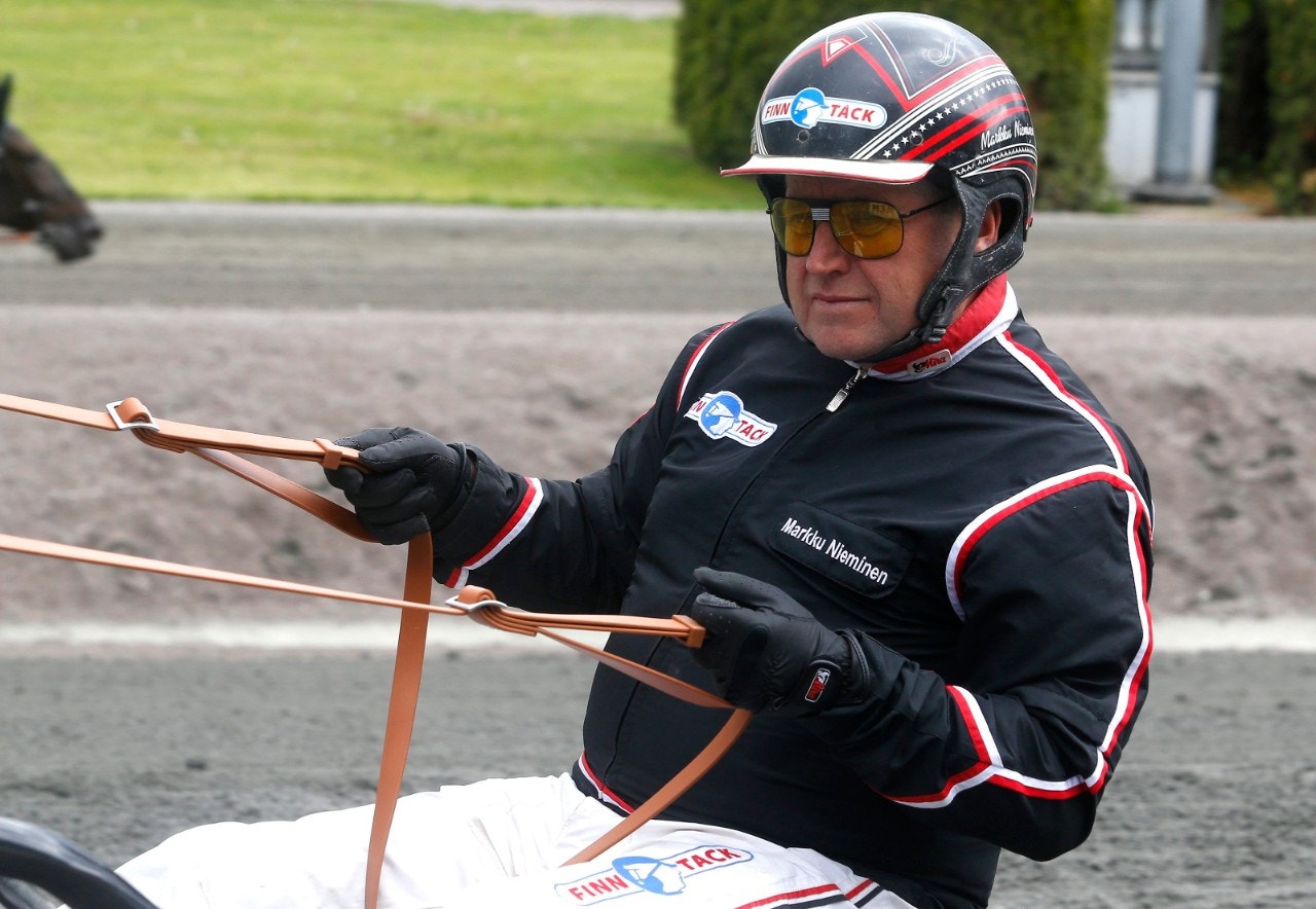 Markku Nieminen tränar Don Williams. Foto: Hanold, ALN