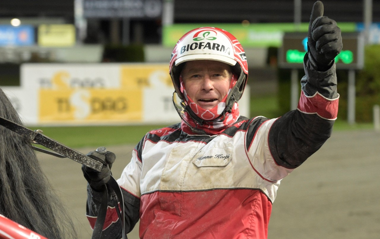 Solvalla 10 december: Korpi gästar med en vinnare