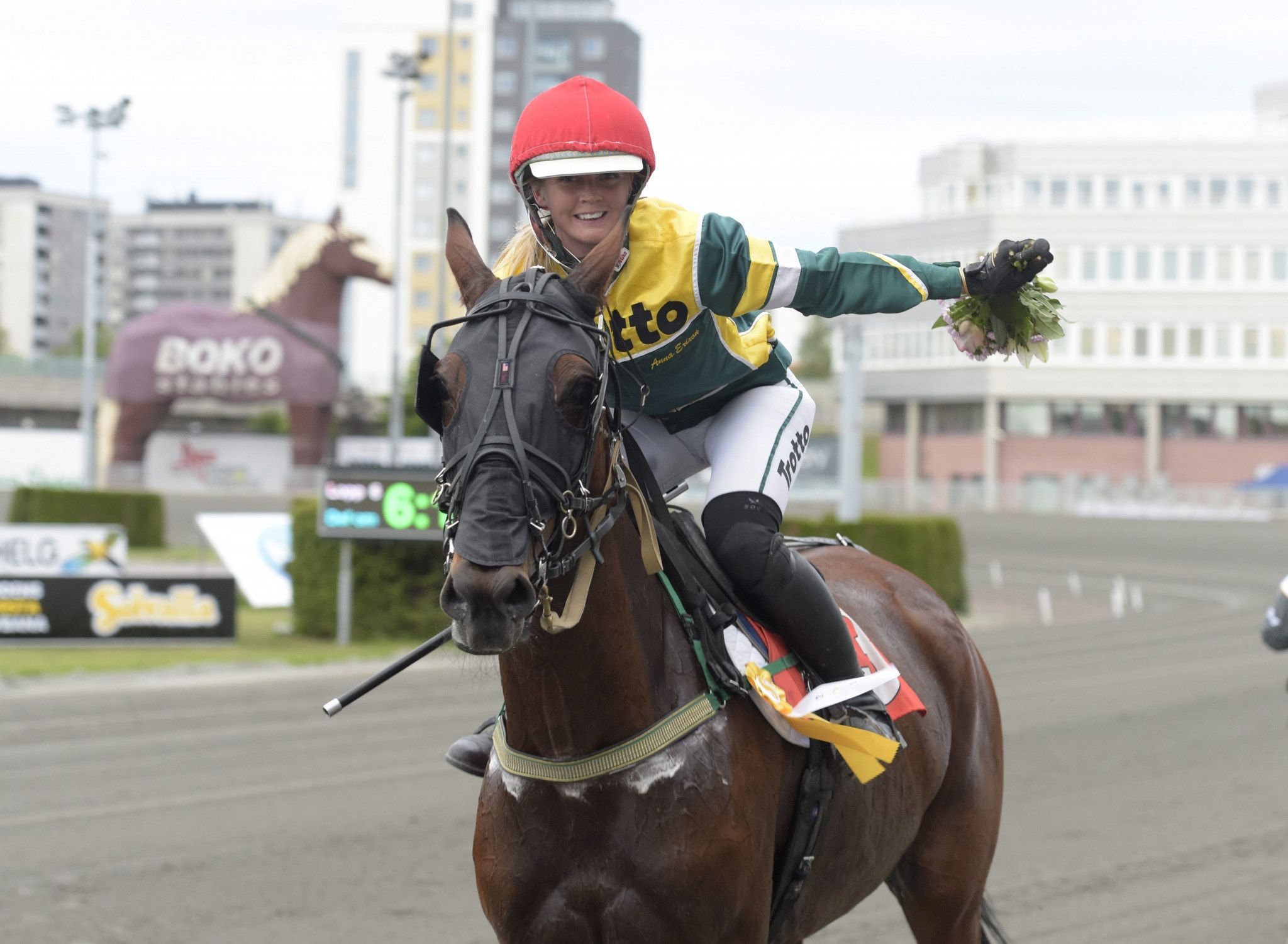 Ladyofthelake imponerade i Åby Nordic Monté Trophy. Foto: ALN