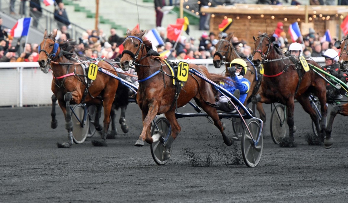 Bélina Josselyn är tillbaka! Den regerande PdA-mästarinnan visade att formen sitter där igen efter en övertygande seger i Prix de Belgique. Foto: Gerard Forni, Scoop Dyga