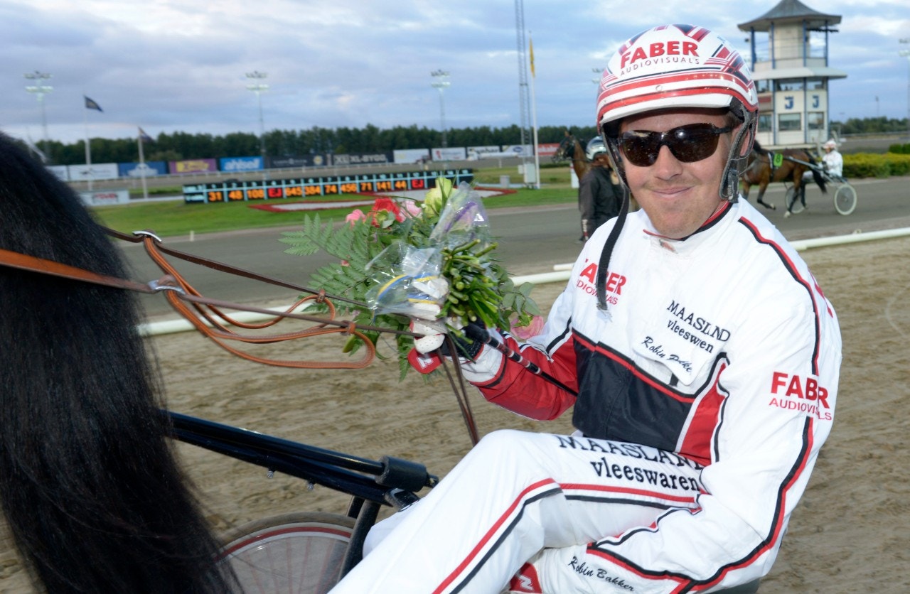 Robin Bakker körde Paul Hagoort-tränade Wild West Diamant till seger i tyska Derbyt. Foto: Leif Norberg, ALN