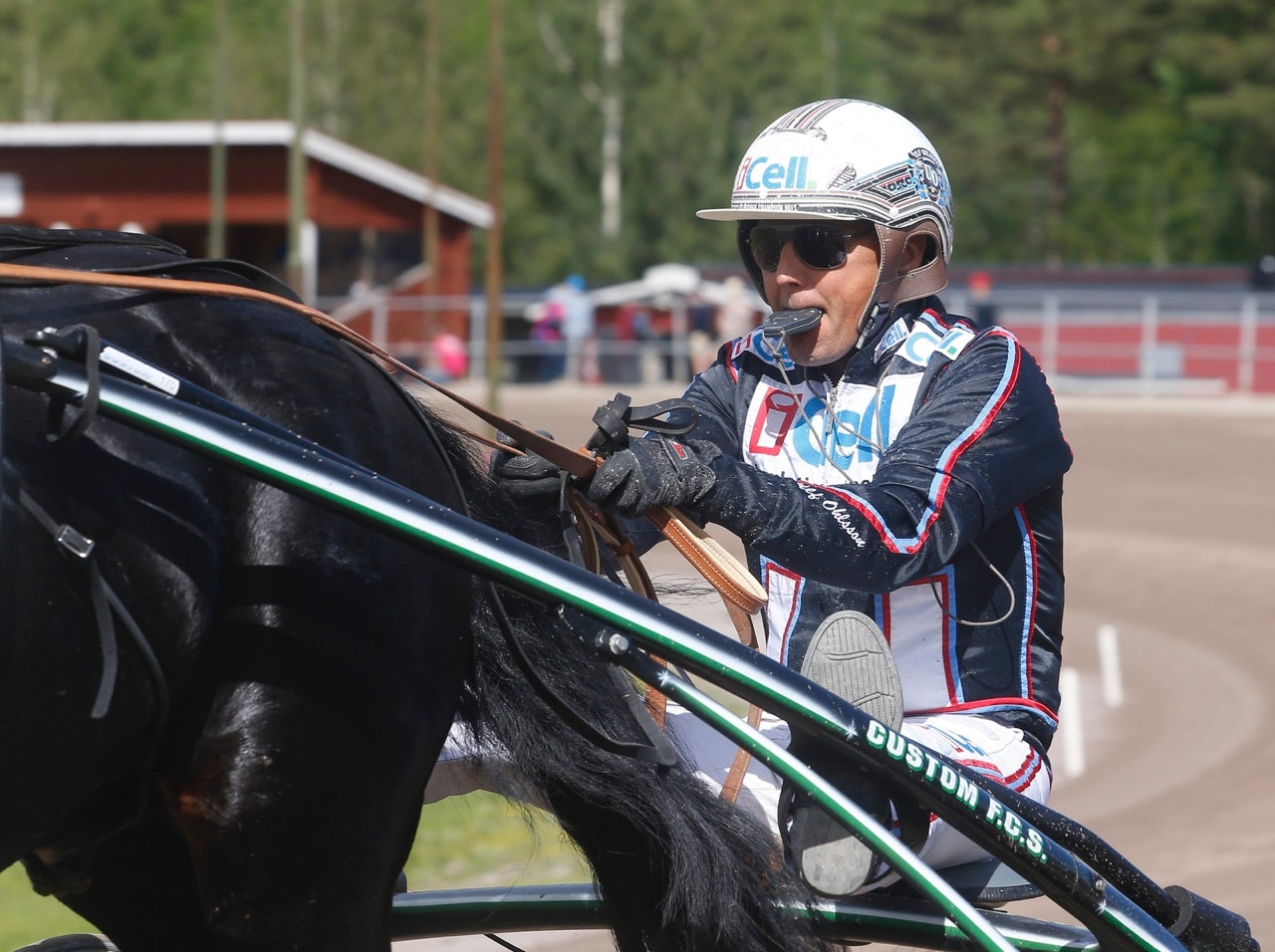 Ulf Ohlsson håller ofta tungan rätt i munnen när det kommer till att vinna travlopp - Foto: ALN