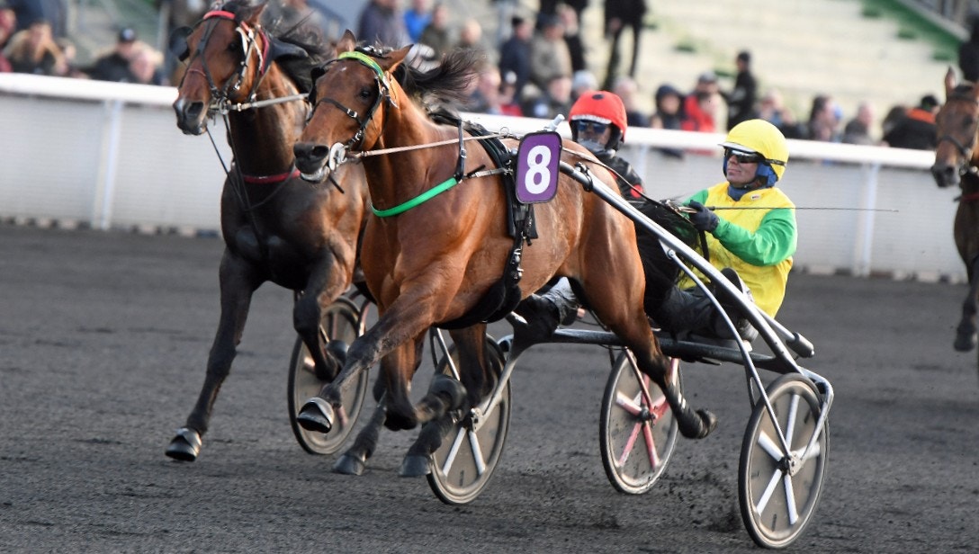 Face Time Bourbon vid seger i Prix de Sélection i fjol. Foto: Gerard Forni, Scoop Dyga