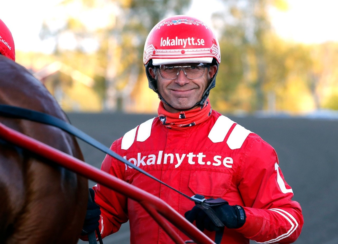 Peter Untersteiner åker till Axevalla med förhoppningar. Foto: Micke Gustafsson, ALN