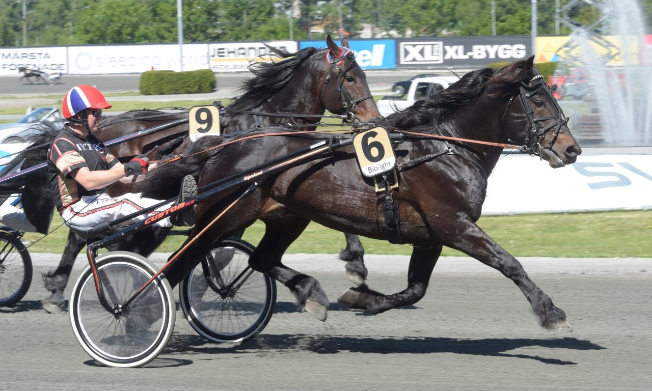 Kleppe Slauren i en värmning inför Elitkampen. Foto: Leif Norberg, ALN