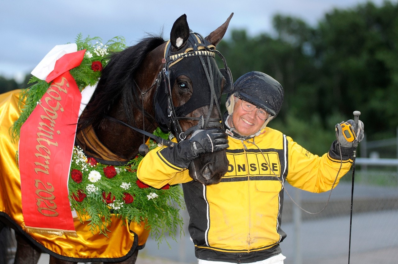 Grande Diva Sisu kom med en sylvass avslutning - till segern i Stosprintern. Foto: Jörgen Tufvesson, ALN