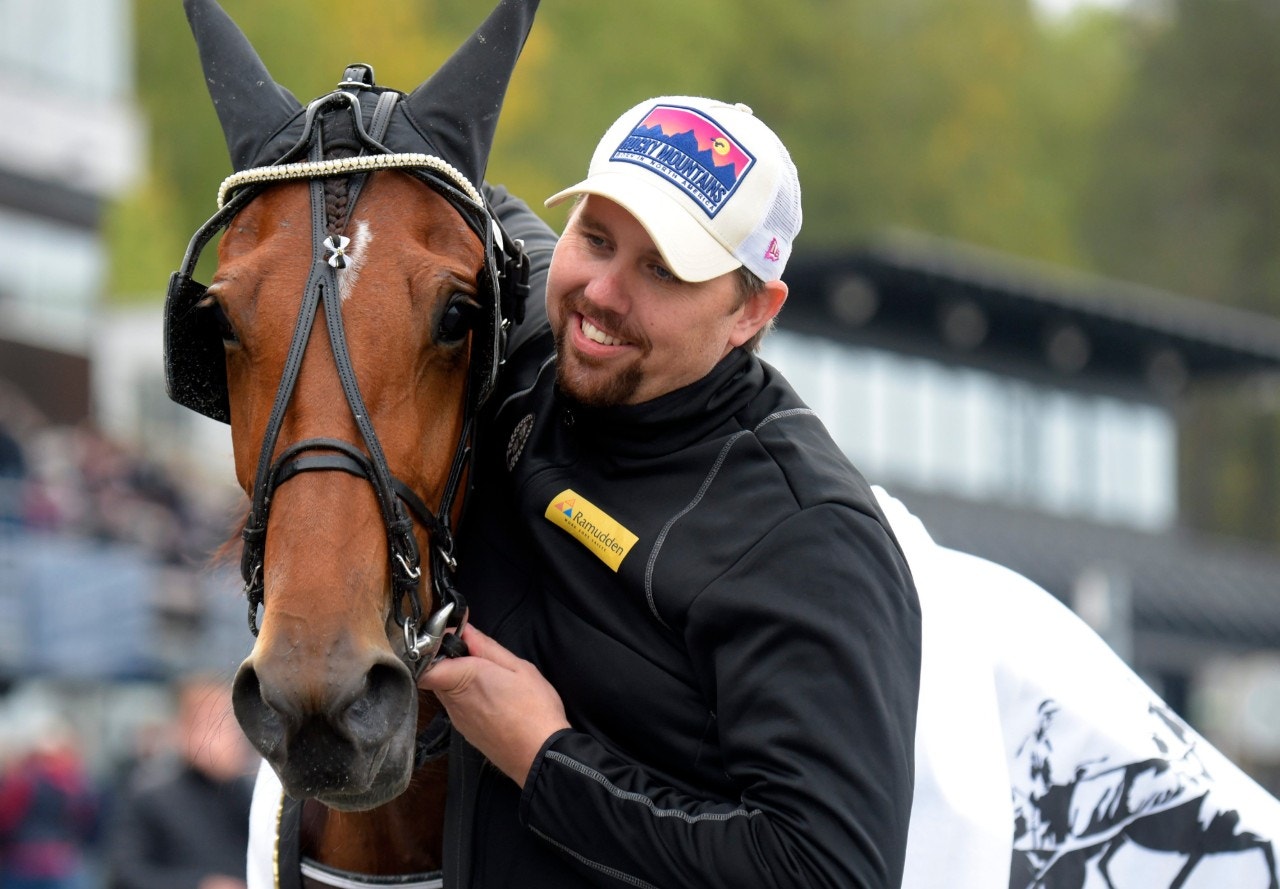 För andra året i rad - Daniel Redén i Oaks. Foto: Martin Langels, ALN