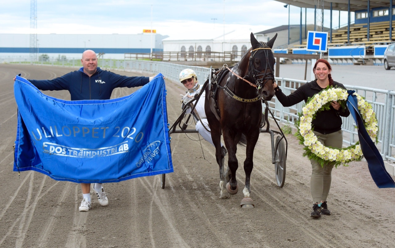 Per Nordström slog till även denna torsdag. Nu i Juliloppet på Örebrotravet - Foto: ALN