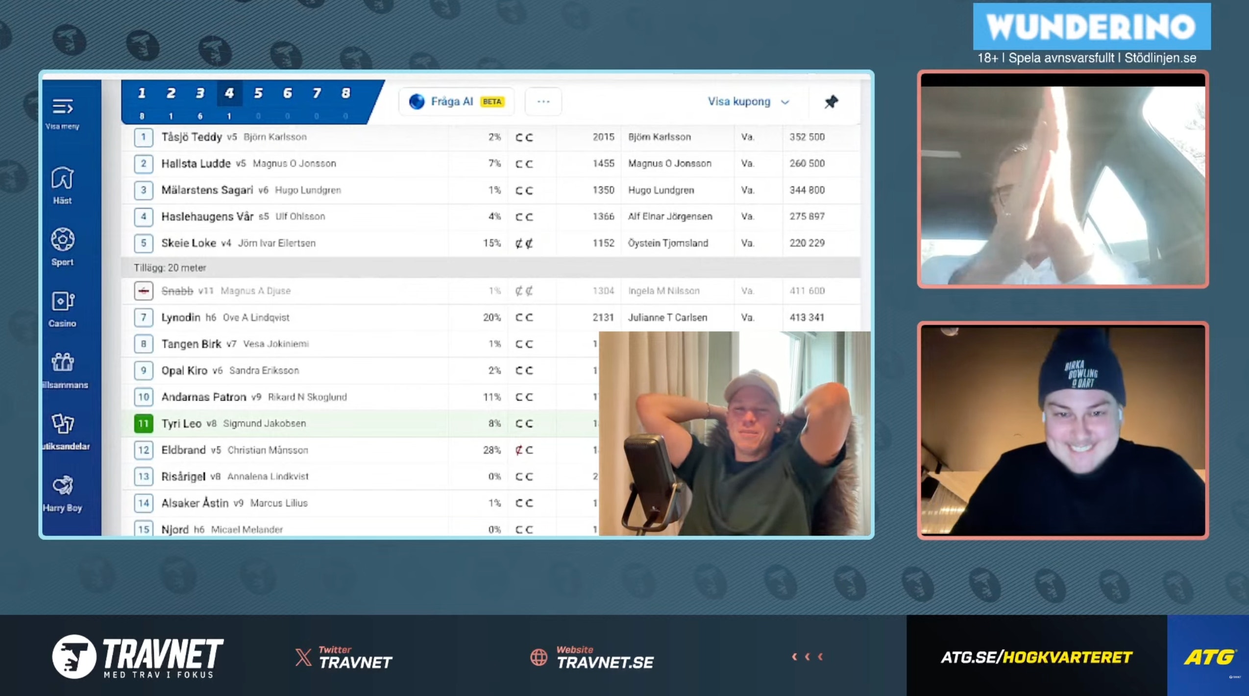 Travmagasinet LIVE - bästa dragen inför Bodens V85-omgång!