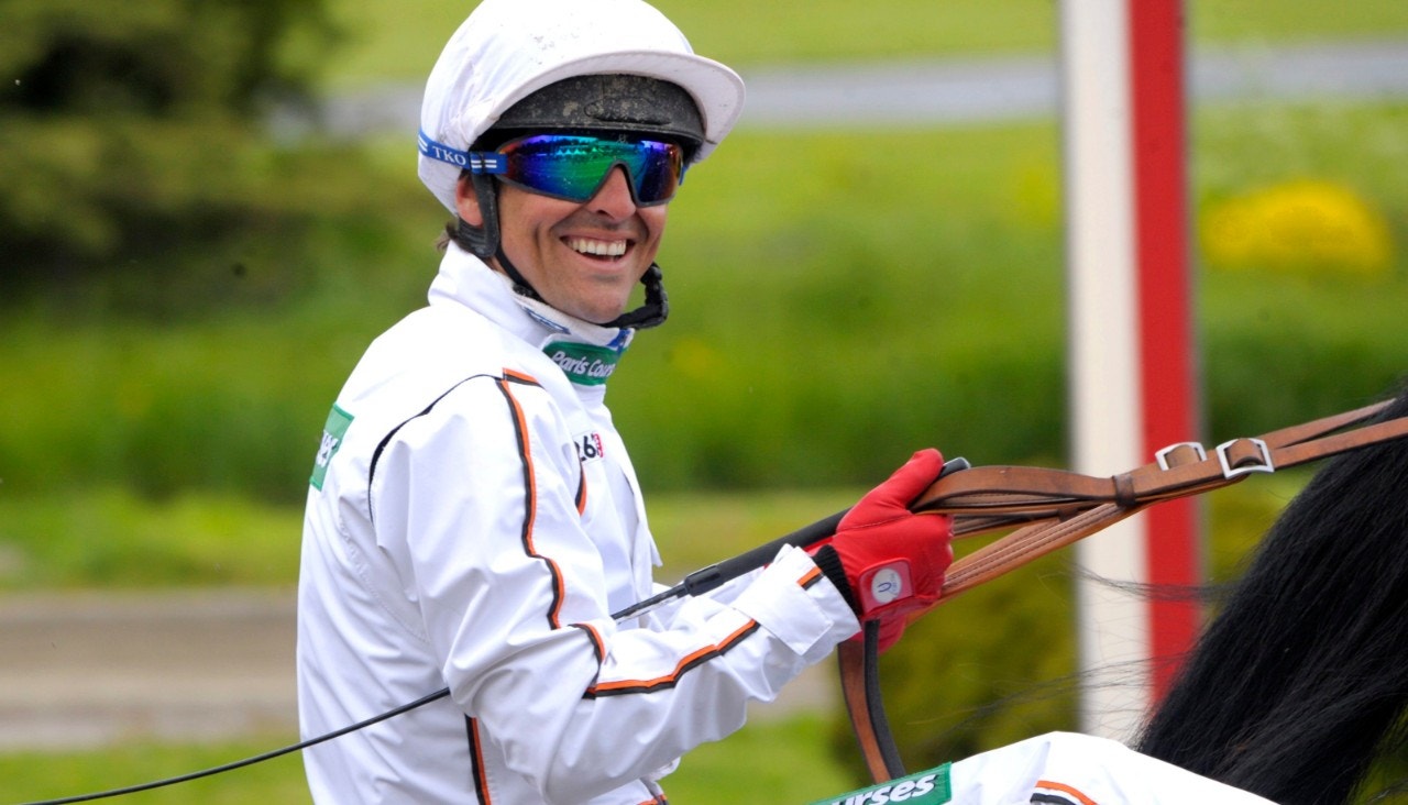 Éric Raffin ska köra Délia du Pommereux på Åby. Foto: Martin Langels, ALN
