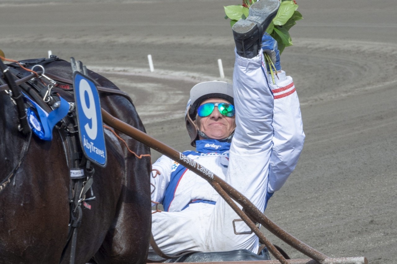 Peter Ingves rattade Maestro Crown till segern. Foto: Tommy Andersson, ALN