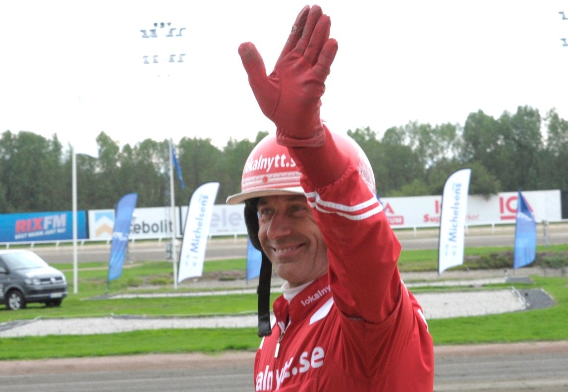 Peter Untersteiner vann flest lopp på Åby, även 2020. Foto: Leif Norberg, ALN