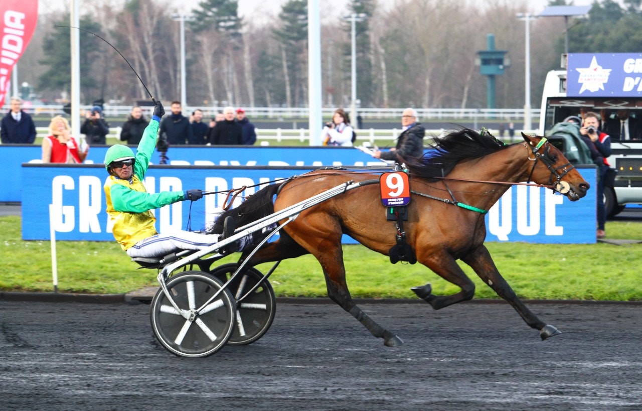 Face Time Bourbon var överlägsen i Critérium des 5 Ans. Foto: Elliott Chouraqui, Scoop Dyga