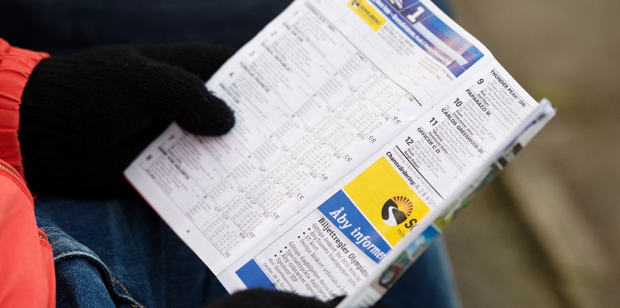 Inga fler banprogram till aktiva via posten