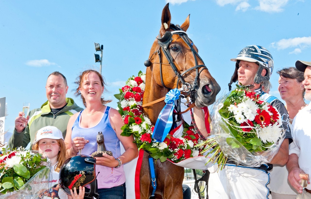 Galactica efter segern i Stochampionatet 2016. Foto: Johan Grundin, ALN