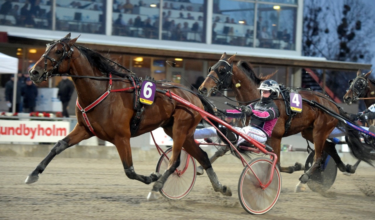 Jägersro/Solvalla 15 april: Första barfota på Love You - bara att kliva in!