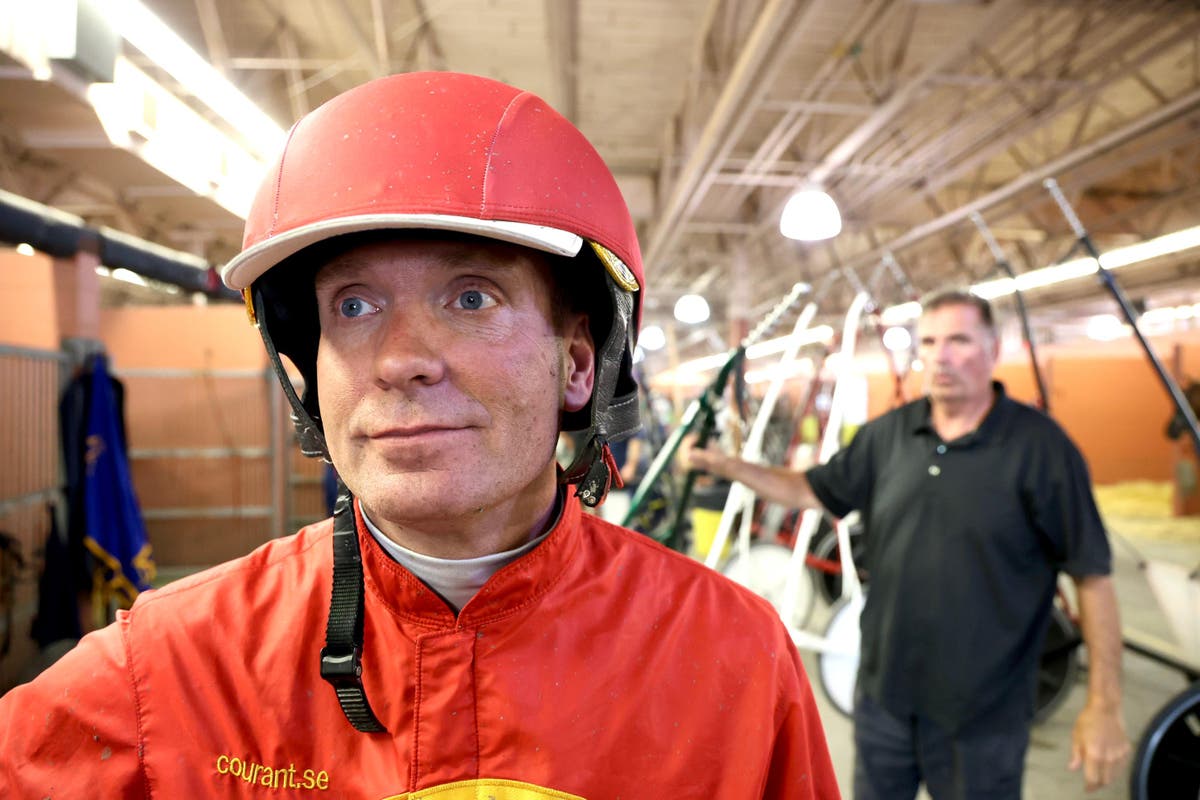 Björn Goop efter Hambletonian. Foto: THOMAS NILSSON