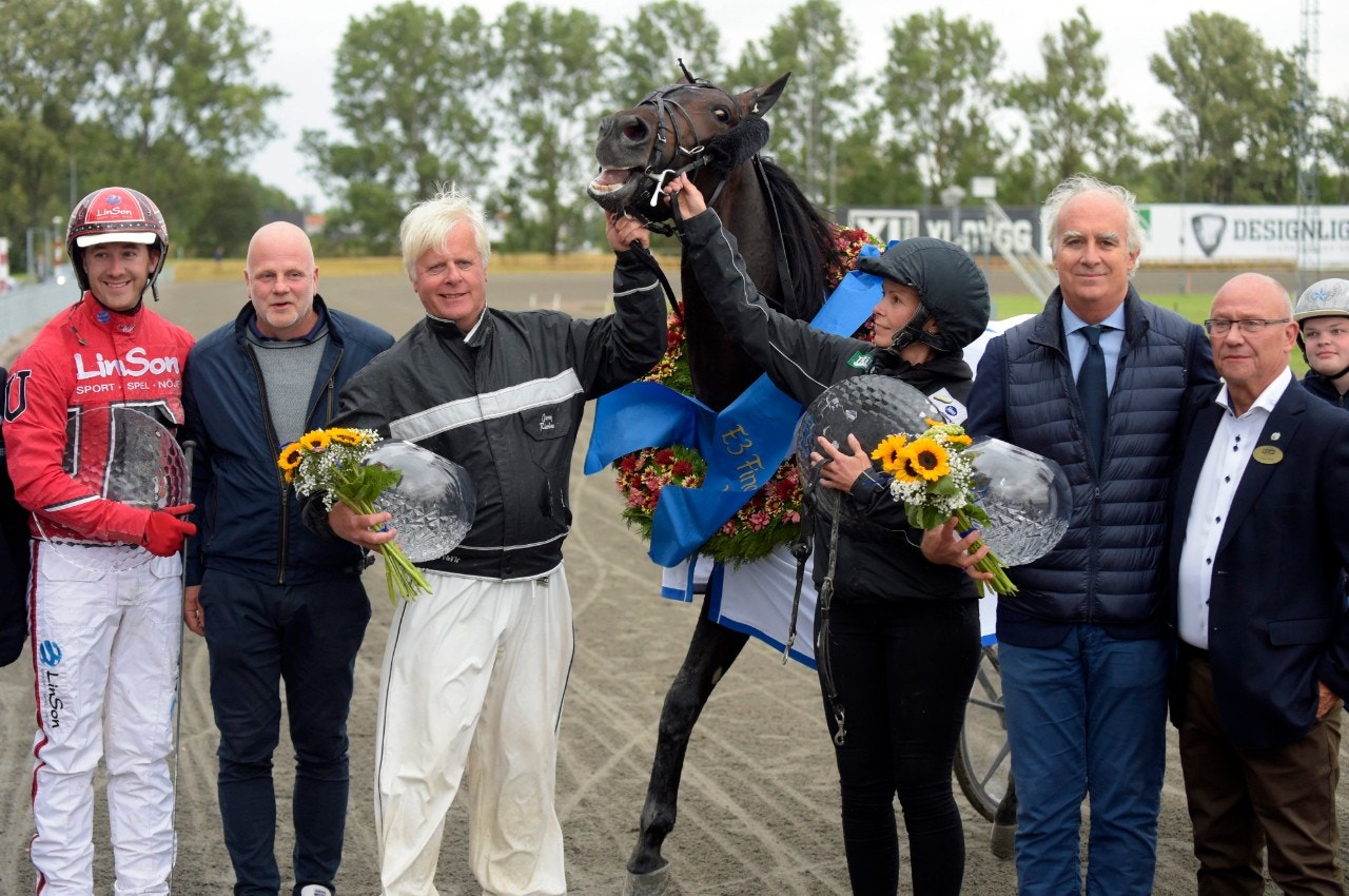 Fullträff igen. Aetos Kronos vann också den korta finalen av E3. Foto: Martin Langels, ALN