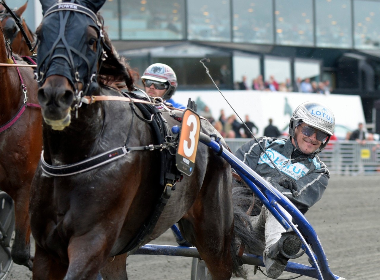 Kriterie-vinnaren Power gör årsdebut i Derby Trial på Jägersro.  Foto: Martin Langels, ALN