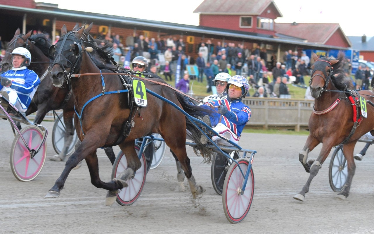 Ajlexes Cubano hela vägen i Bergslagsloppet. Foto: Martin Langels, ALN