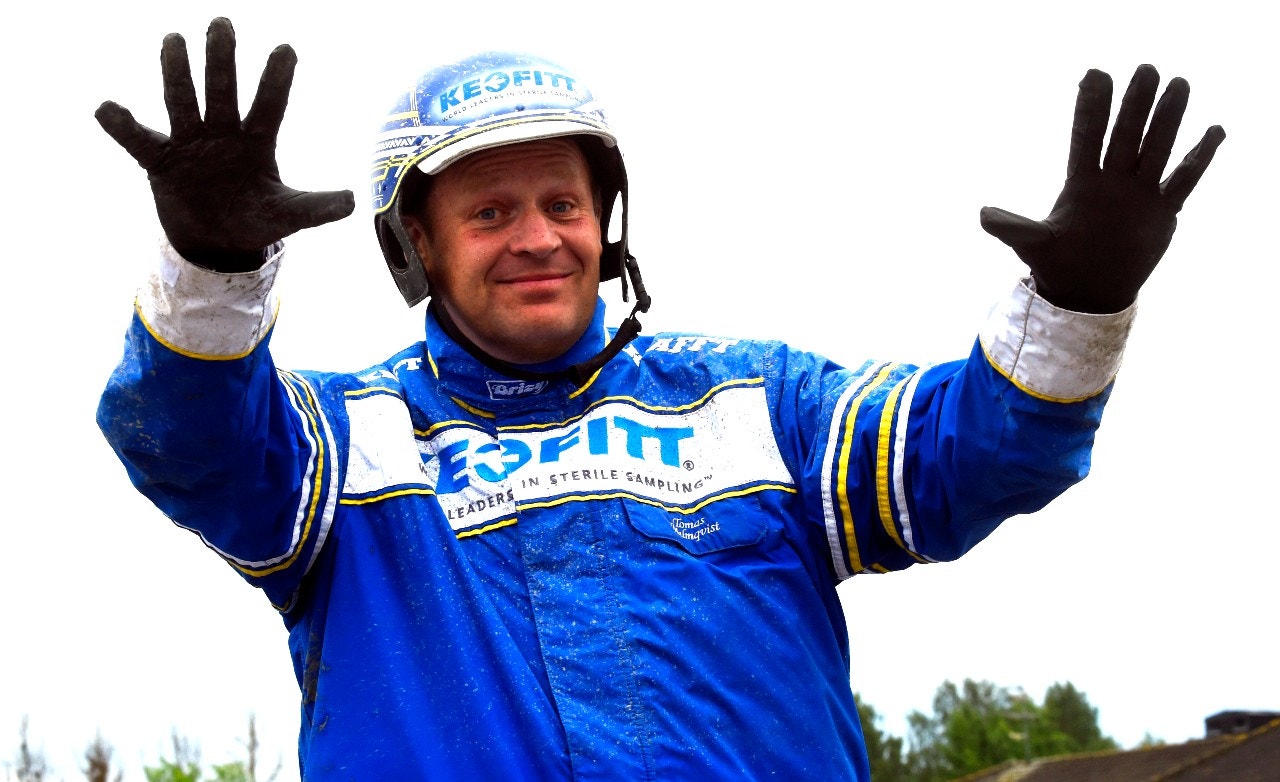 Tomas Malmqvist tränar Hunter Valley som tävlar på Vincennes i helgen. Foto: Martin Langels, ALN