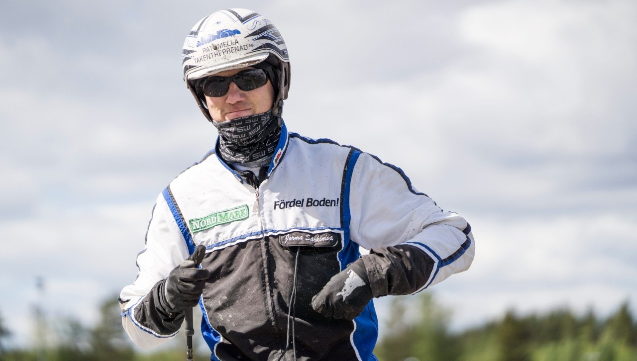 Jorma Särkiniva - nykorad champion i Skellefteå. Foto: Ola Westerberg, ALN