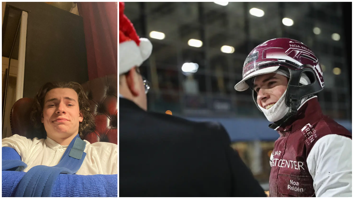 Reldén - olycka gips