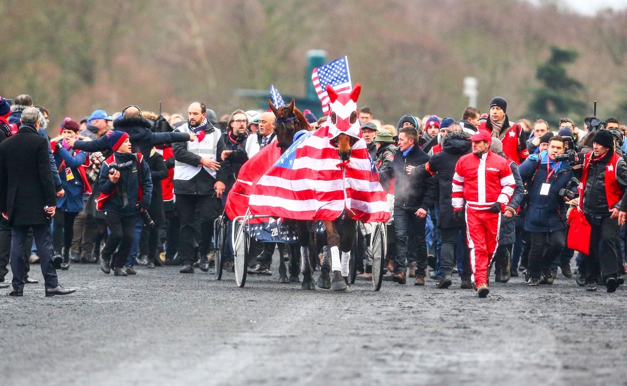Det är dags igen för Prix d'Amérique på Vincennes. Foto: Scoop Dyga/Bildbyrån